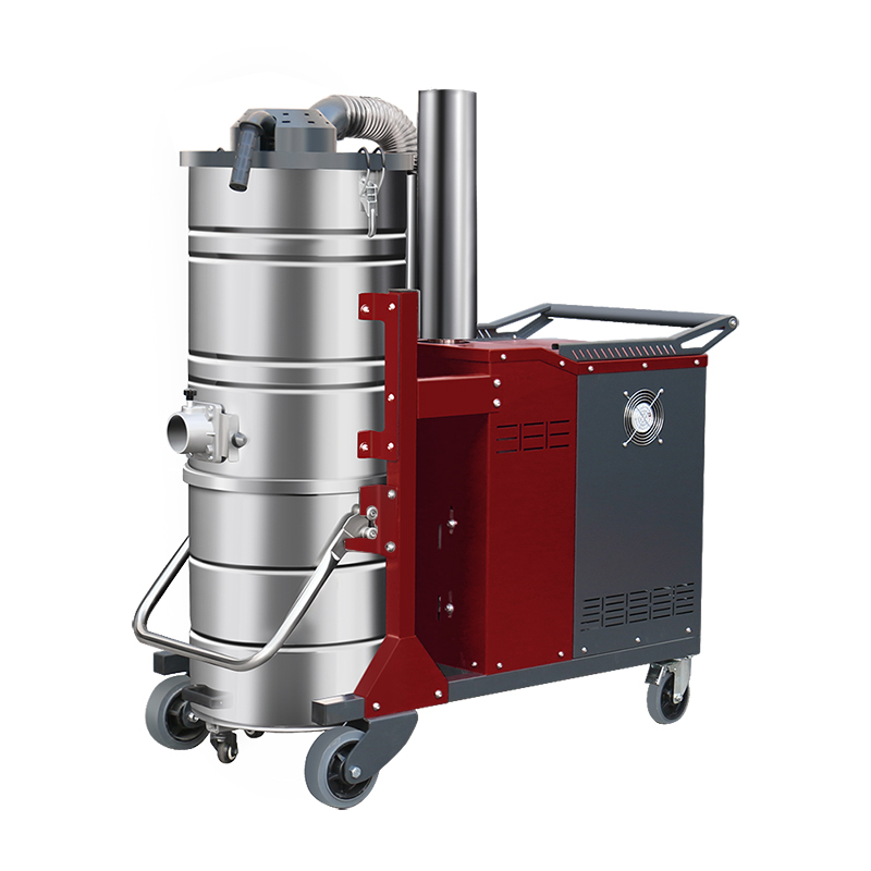 丹东坦洁380V 双桶手动反吹工业吸尘器X8系列